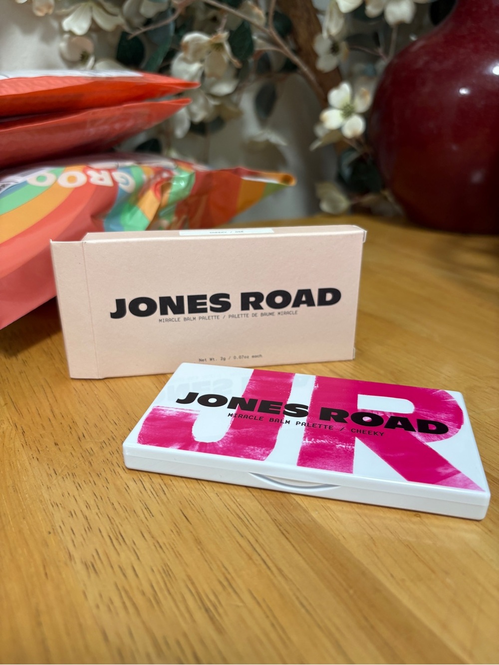 Jones Road ~ Miracle Balm Palette CHEEKY, Full Sz 3x0.07oz, BNIB, Authentic, New